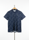Lacoste - Polyester - Polo Shirt – Navy Blue – Size 4XL