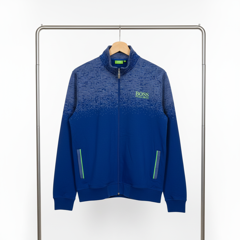 Boss - Cotton - Sweatshirt – Blue – Size M