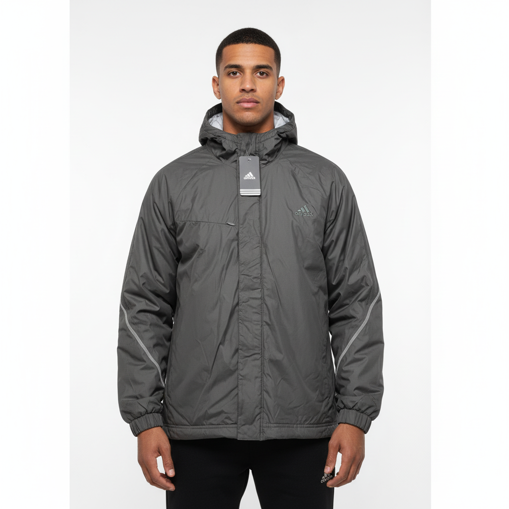 Adidas - Sport Jacket – Gray – Size M