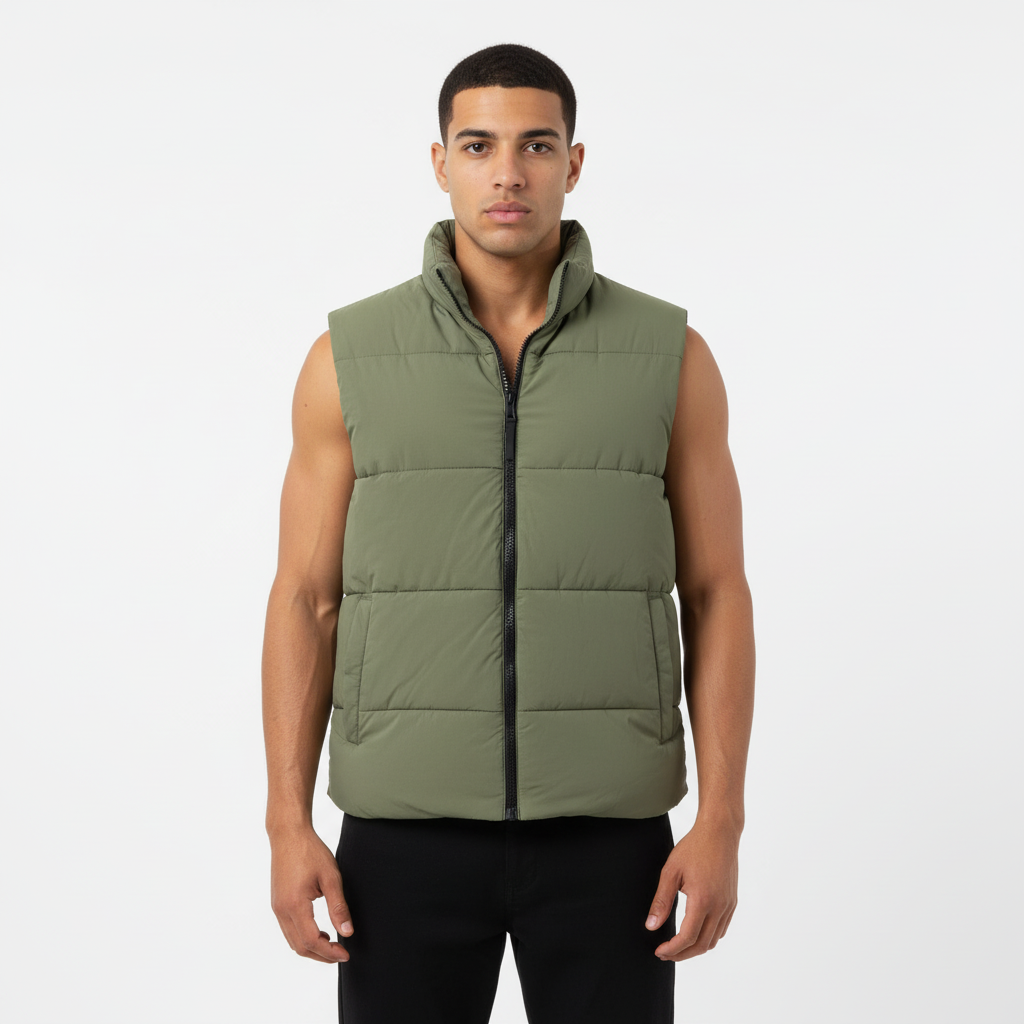 Cotton On - Bomber Vest – Green – Size L
