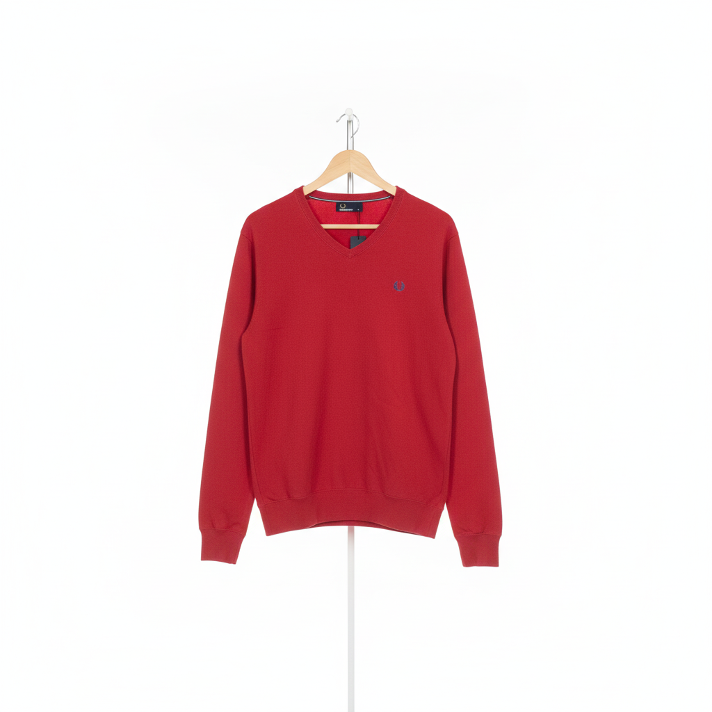 Fred Perry - Knitwear –  Red – Size M