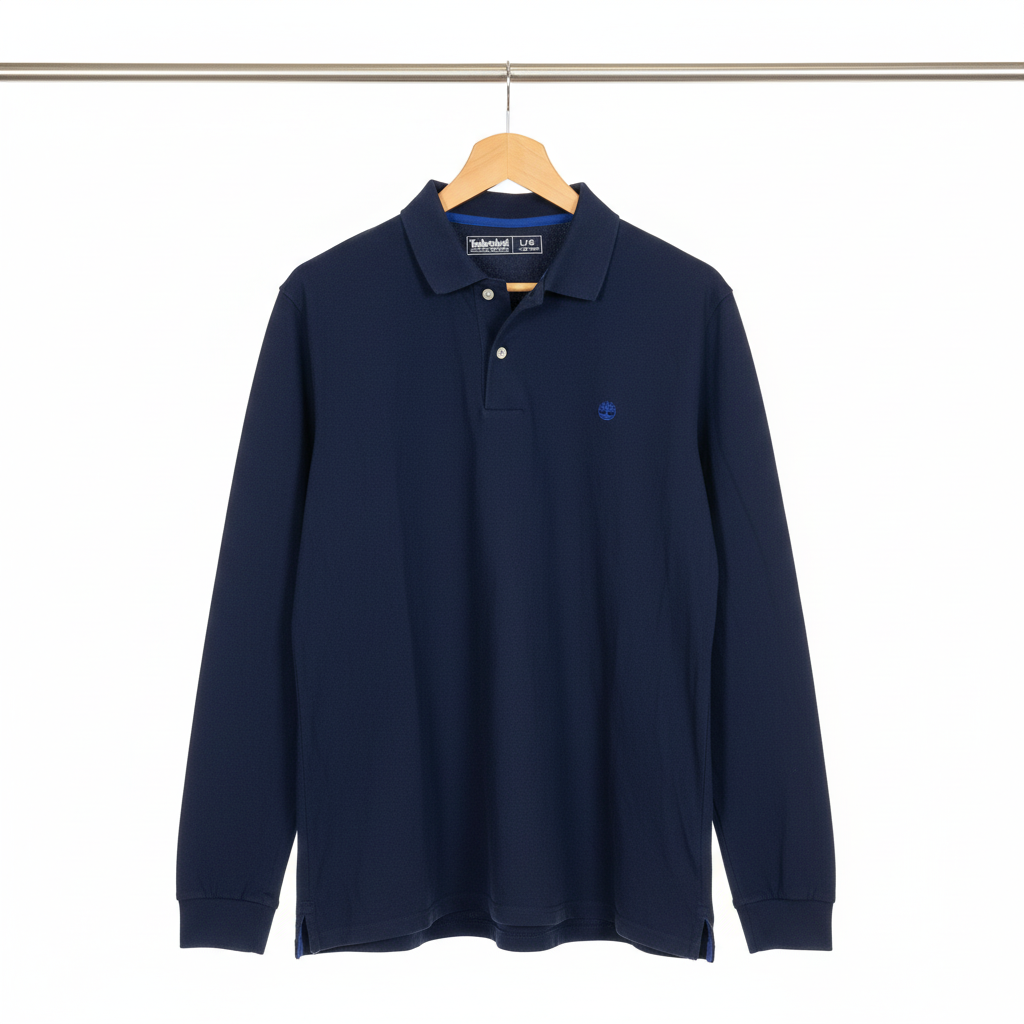 Timberland - Cotton - Polo-Shirt – Dark Blue – Size L