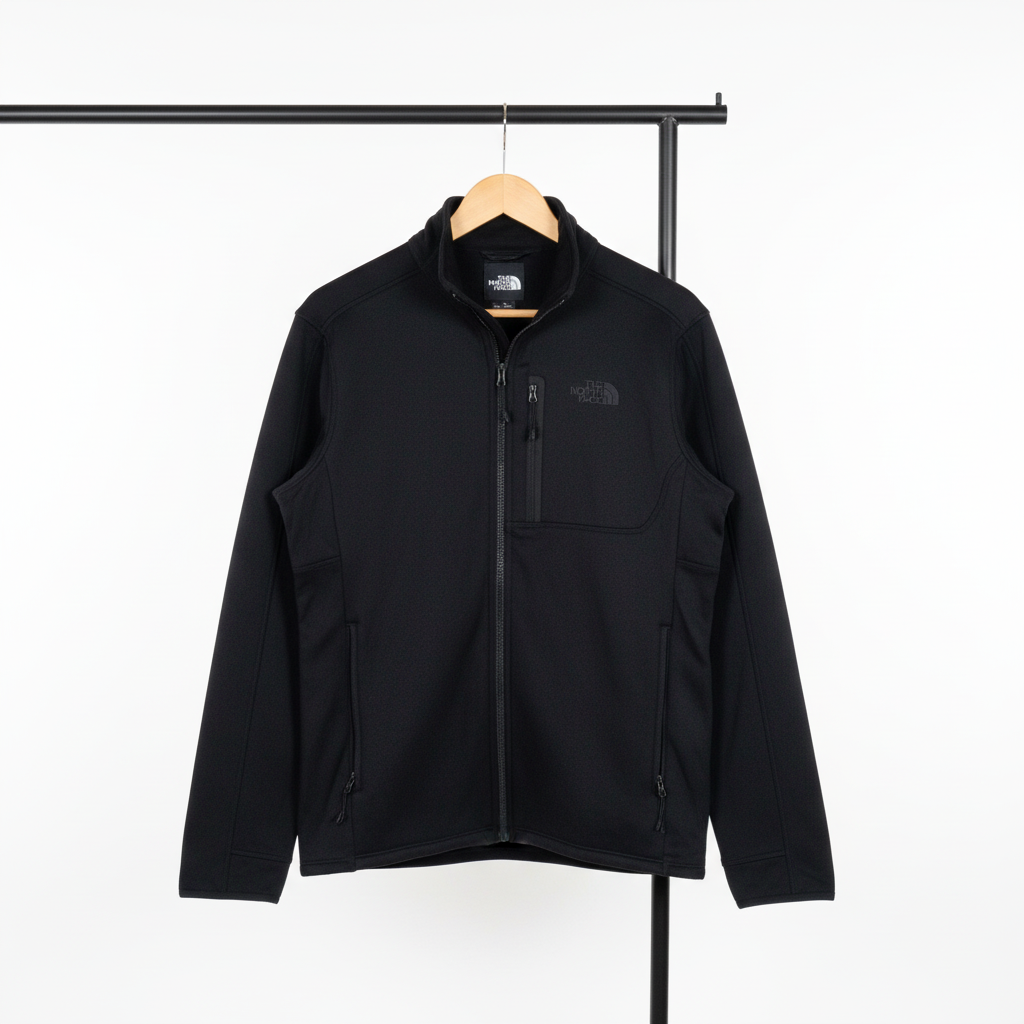 The North Face - Zipped Sweatshirt – Black – Size L