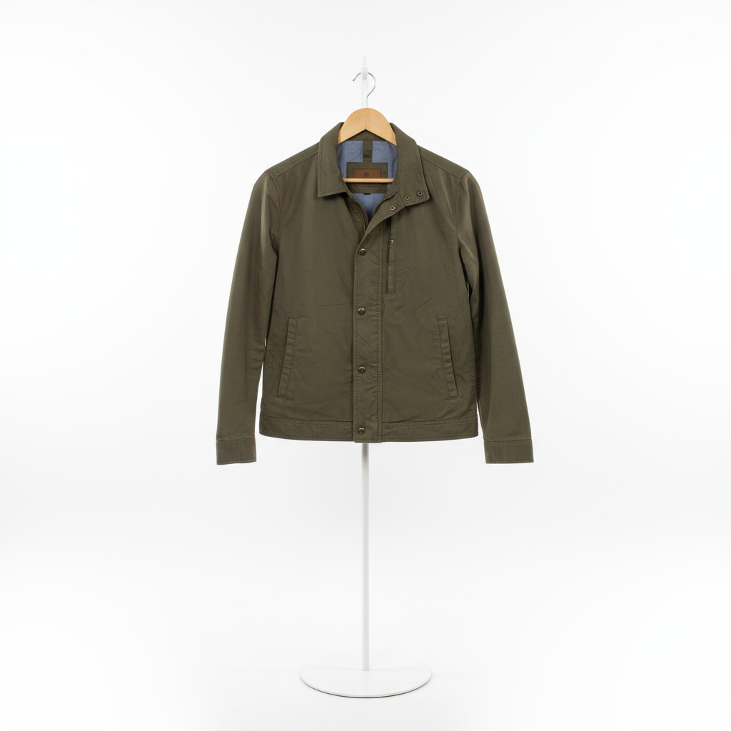 Massimo Dutti - Field Jacket – Dark Khaki – Size L
