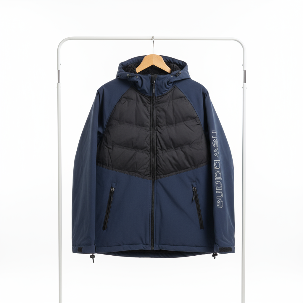 New Balance - Jacket – Blue & Black – Size S