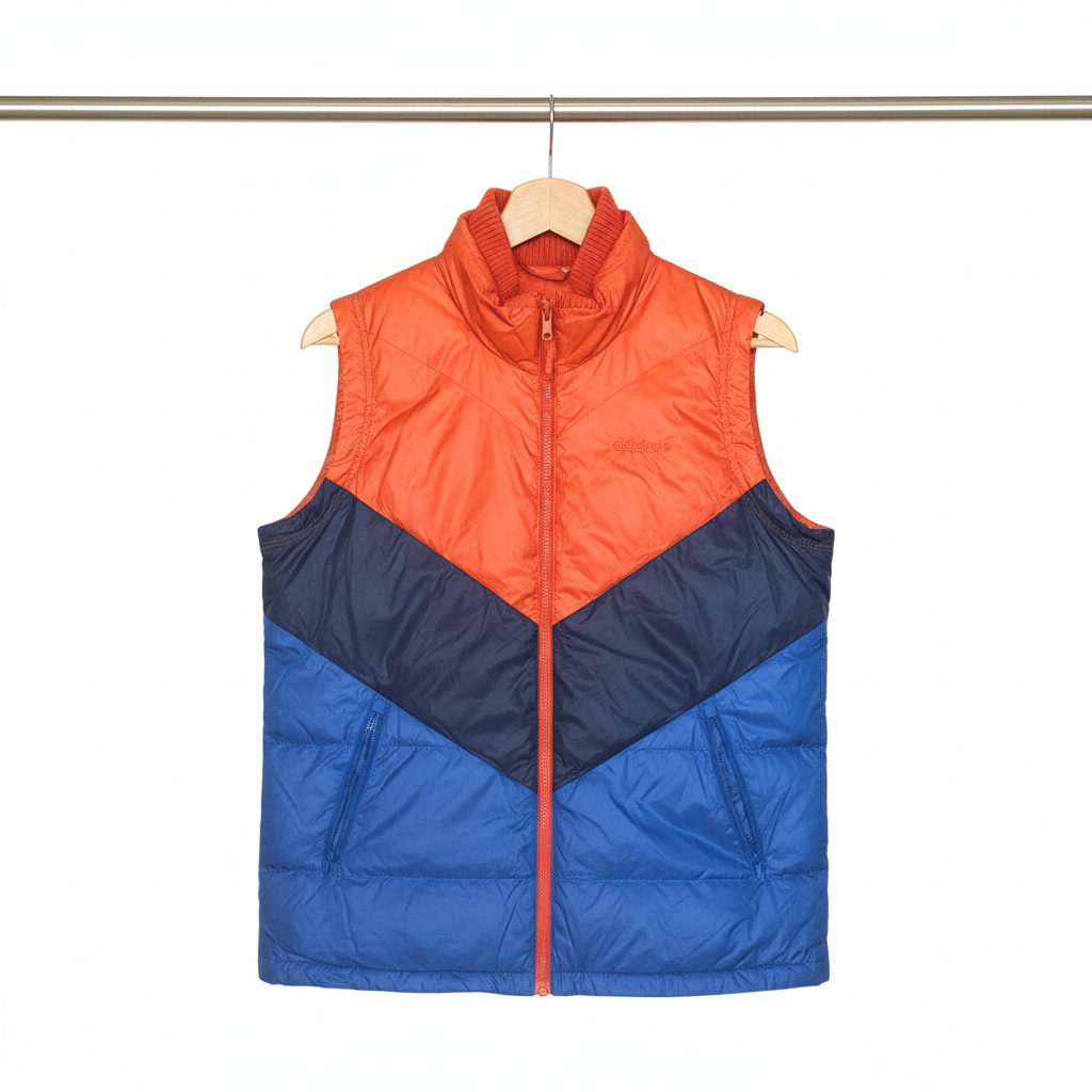 Adidas Sport - Jacket & Vest – Orange & Blue – Size XXL
