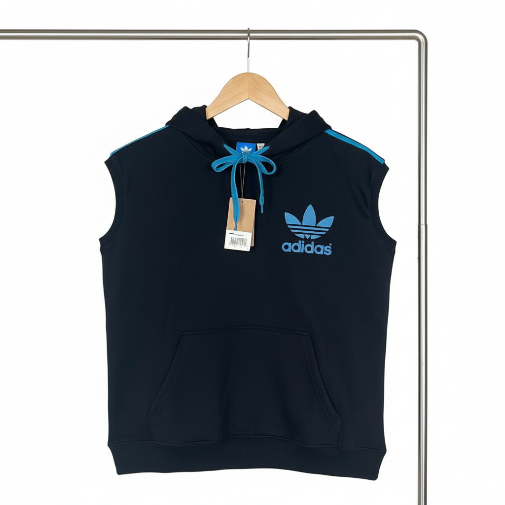 Adidas Cotton T-Shirt – Black – Size XL