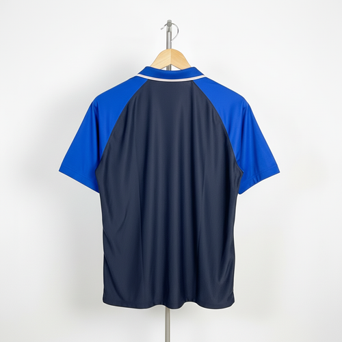Calvin Klein - Polyester - Polo Shirt – Dark Blue – Size XXL