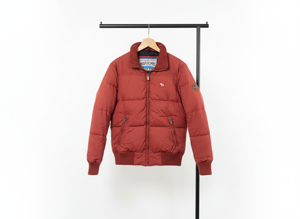 Abercrombie and Fetish - Jacket – Red – Size L