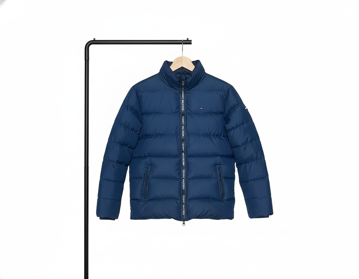 Tommy Hilfiger - Puffer Jacket – Blue – Size S