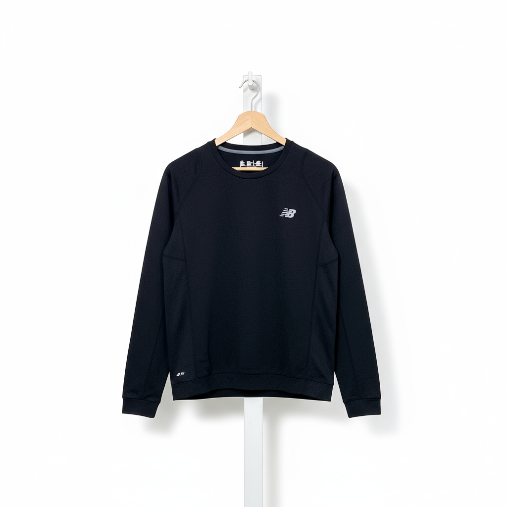 New Balance - Polyester - Sport Shirt – Black – Size S