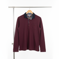 Ted Baker - Cotton - Polo-Shirt – Dark Red – Size L