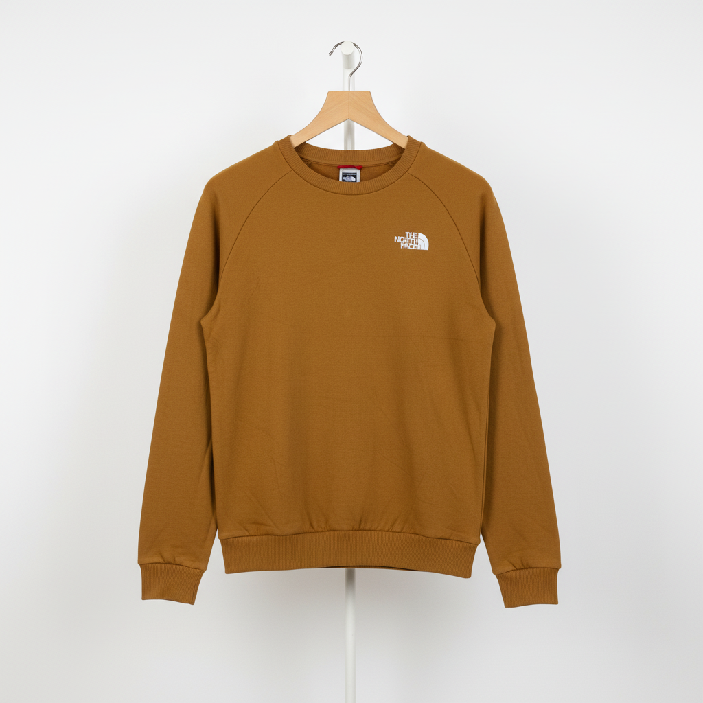 The North Face - Cotton - Sweatshirt – Orange – Size S